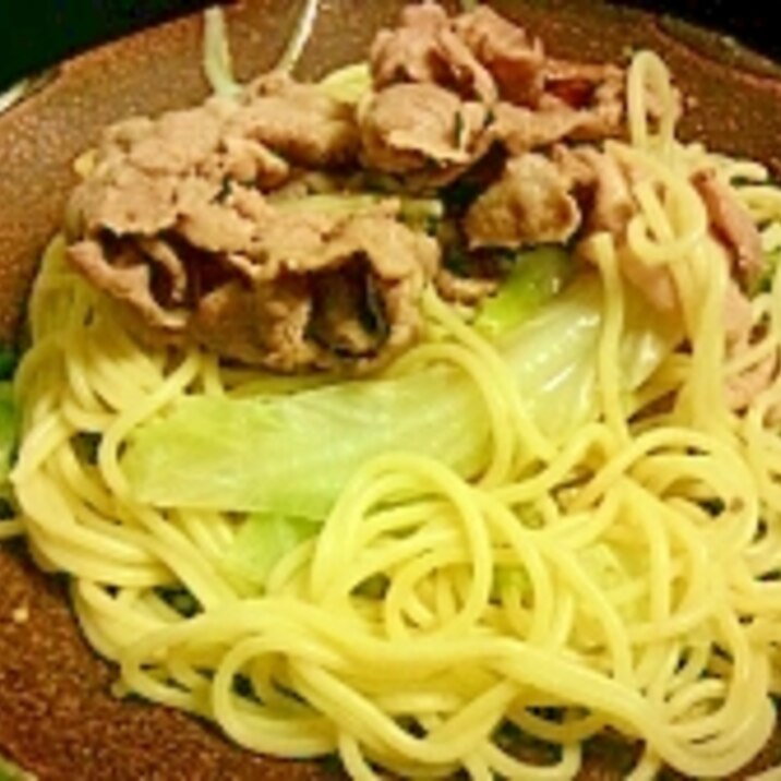 冷しゃぶパスタ